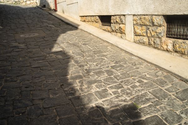 Stone Sidewalk Repair in Jersey City