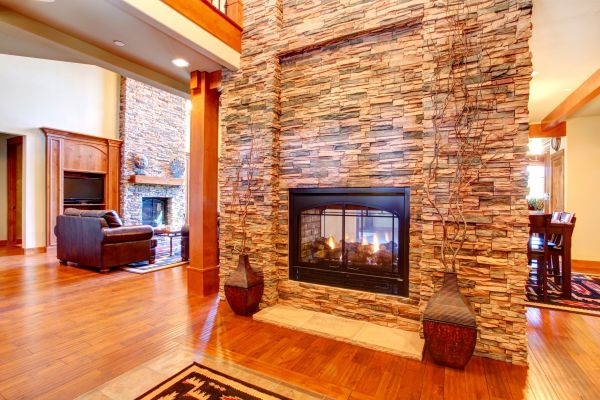 Stone Hearth Installation in Jersey City