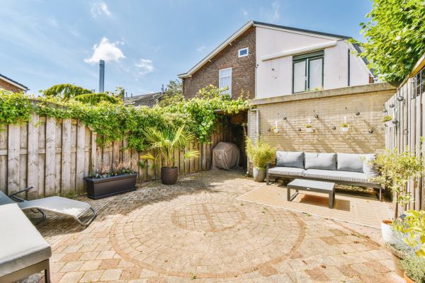 Courtyard Wall Repair in Jersey City