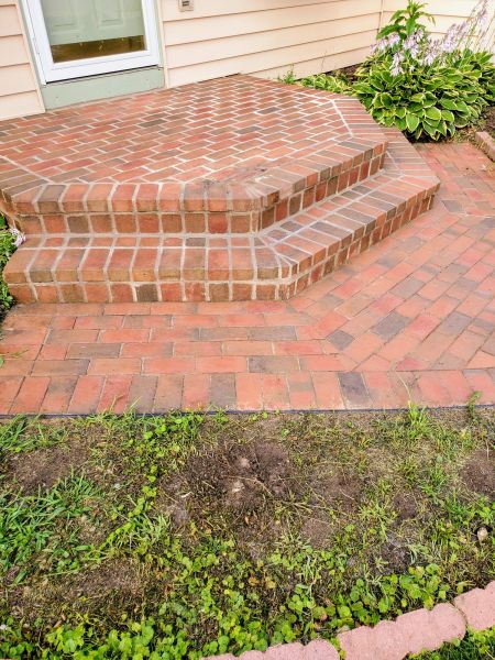 Brick Stoop Repair in Jersey City