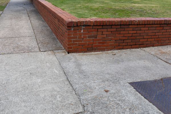 Brick Retaining Wall Repair in Jersey City